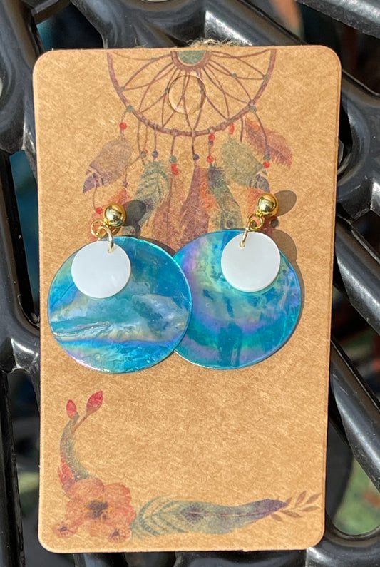 Genuine Mother of Pearl Earrings